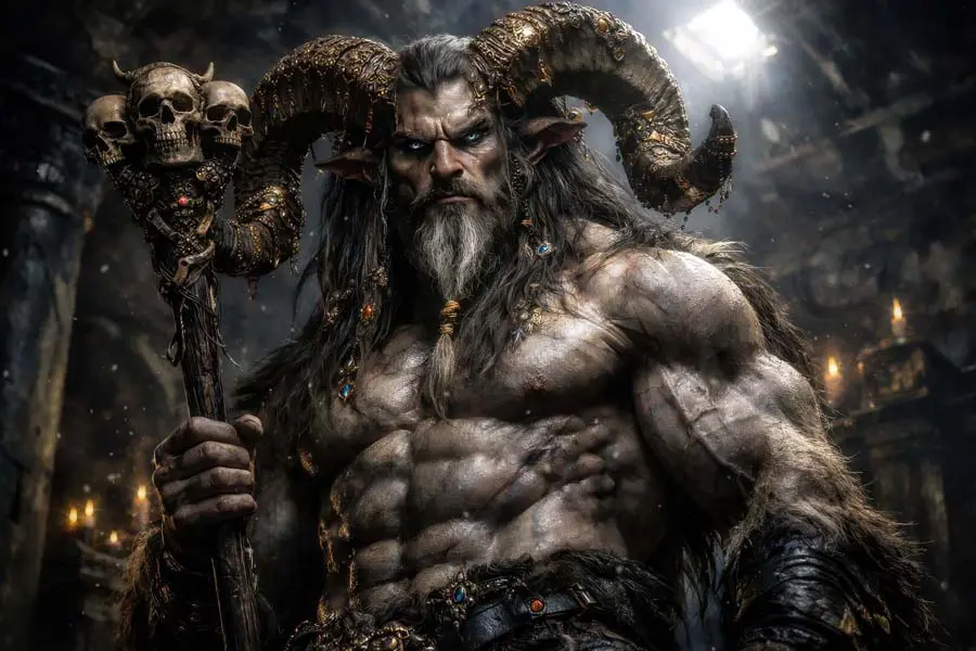 Keeper Between Worlds artwork from the Dark Fantasy gallery at WickedSickArt Studio