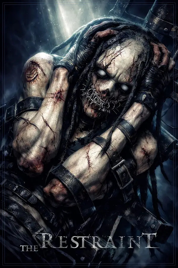 The Fractured Mind Series - The Restraint artwork from the Noir Edge gallery at WickedSickArt Studio