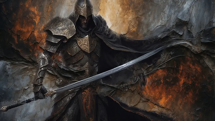 The Art of War artwork from the Mythic Warlords gallery at WickedSickArt Studio