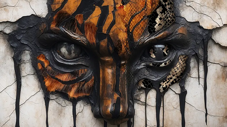 Shape Shifter artwork from the Mythic Warlords gallery at WickedSickArt Studio