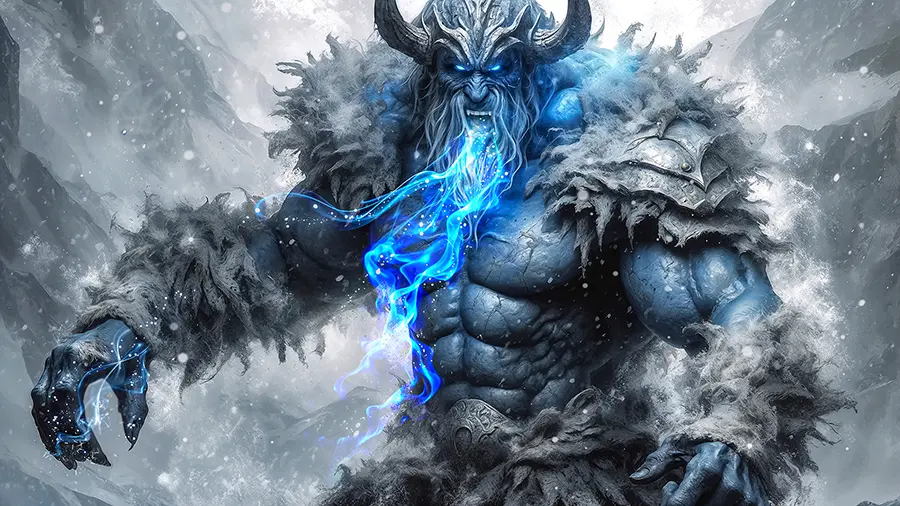 The Frost Giant artwork from the Dread Titans gallery at WickedSickArt Studio