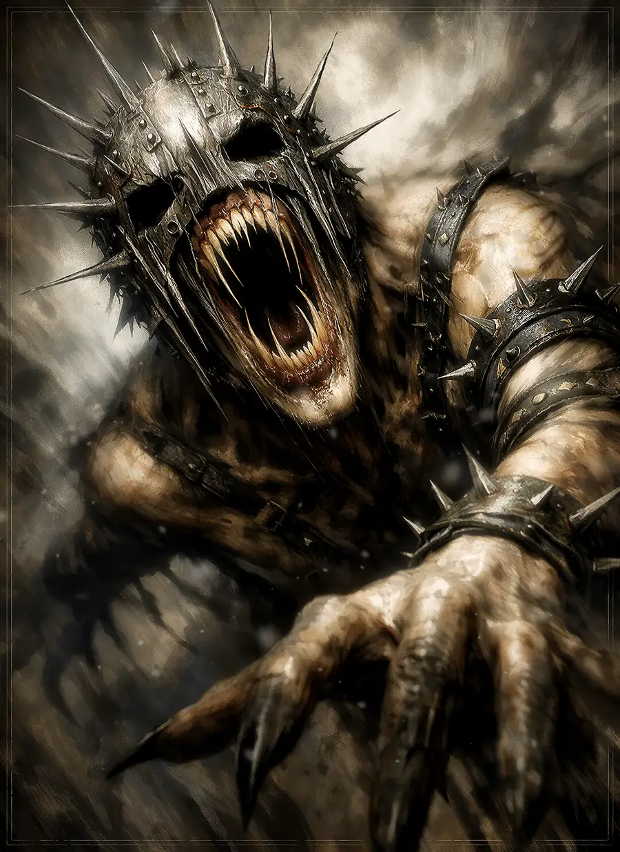 Unhinged Fury artwork from the Dread Titans gallery at WickedSickArt Studio