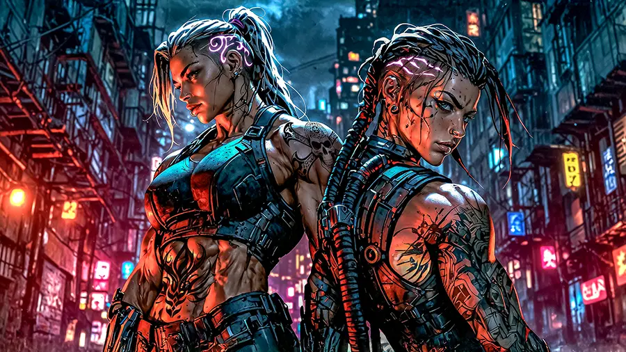 The Turtle Doves artwork from the Void & Steel gallery at WickedSickArt Studio