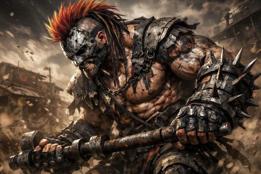 Dirty Diesel artwork from the Apocalyptic Realms gallery at WickedSickArt Studio