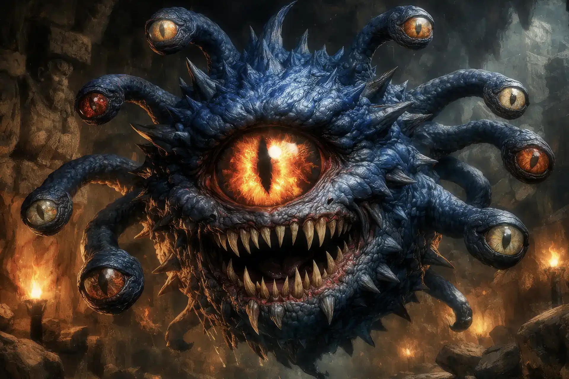 Dark fantasy concept art portal with dramatic chiaroscuro lighting by WickedSickArt Studio