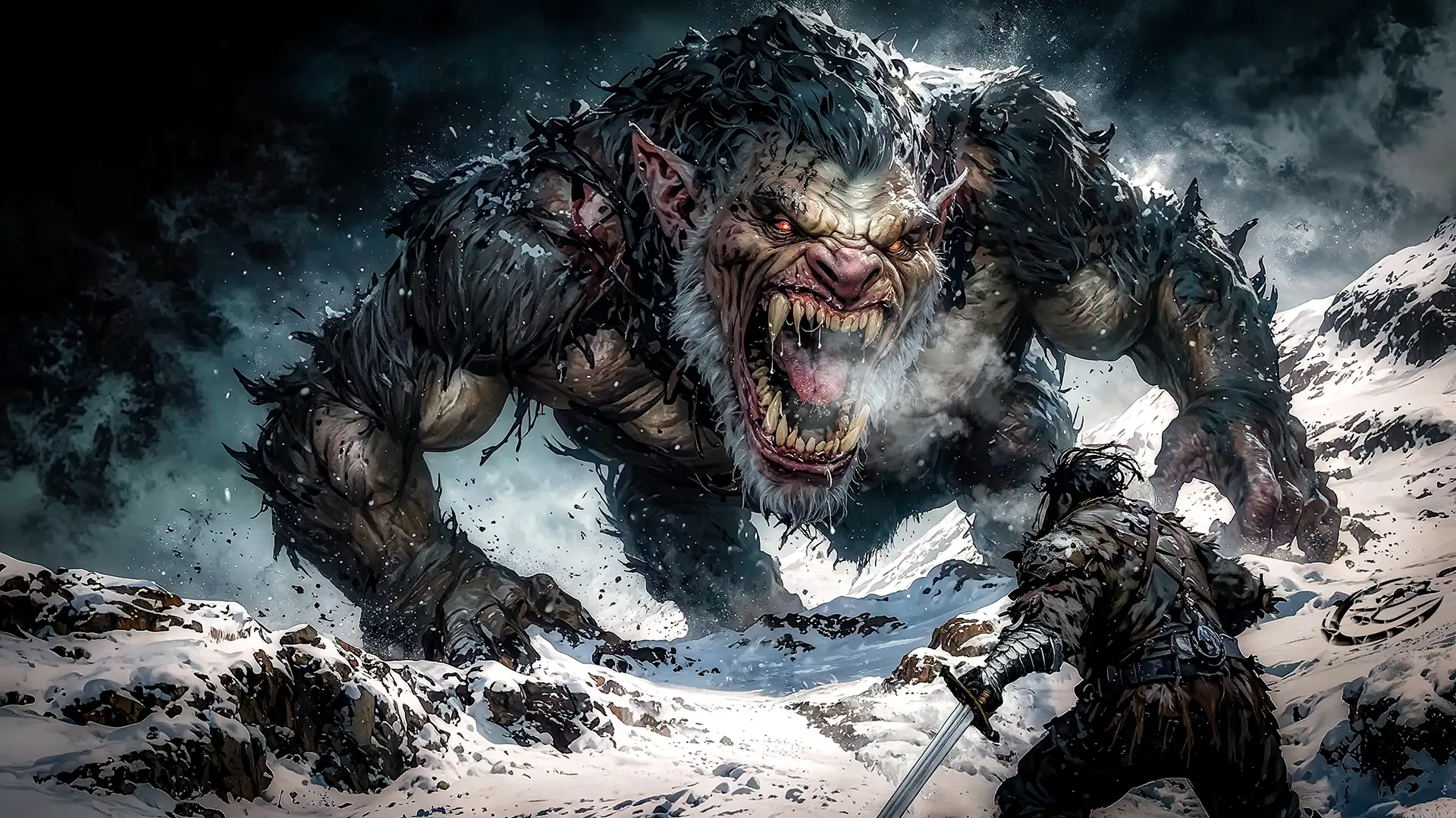 The Man Eating Mountain Troll