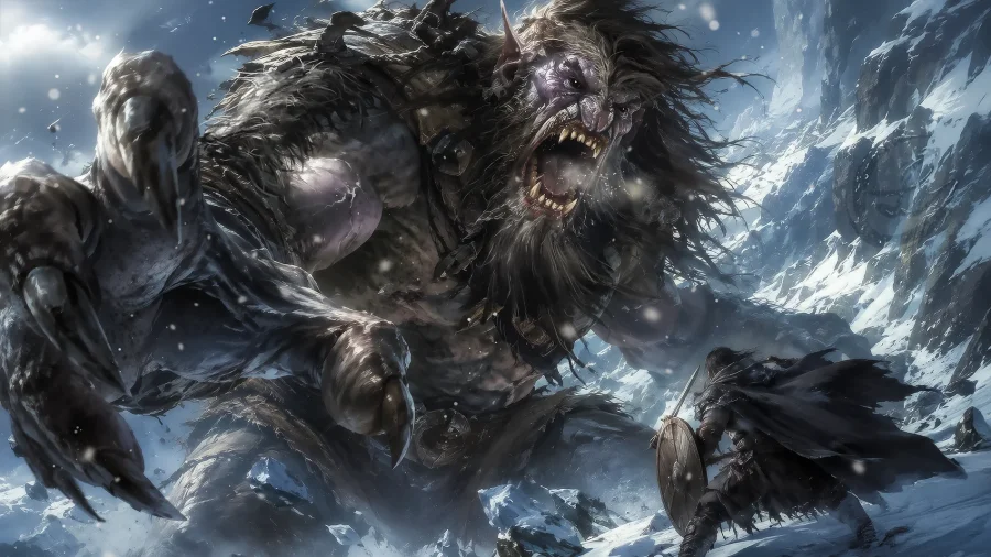 THE MOUNTAIN HUNGERS artwork from WickedSickArt Studio
